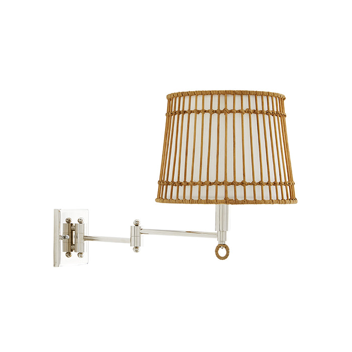 Arteriors DW49003 Sea Island 1-lt 15" Tall Swing Arm Wall Sconce