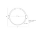 Arteriors DWC04 Thurlow 1-lt 9" Wall Sconce