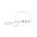 Arteriors DWC46 Fresno 1-lt 12" LED Wall Sconce