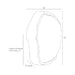 Arteriors DWC48 Grace 1-lt 10" Tall LED Wall Sconce