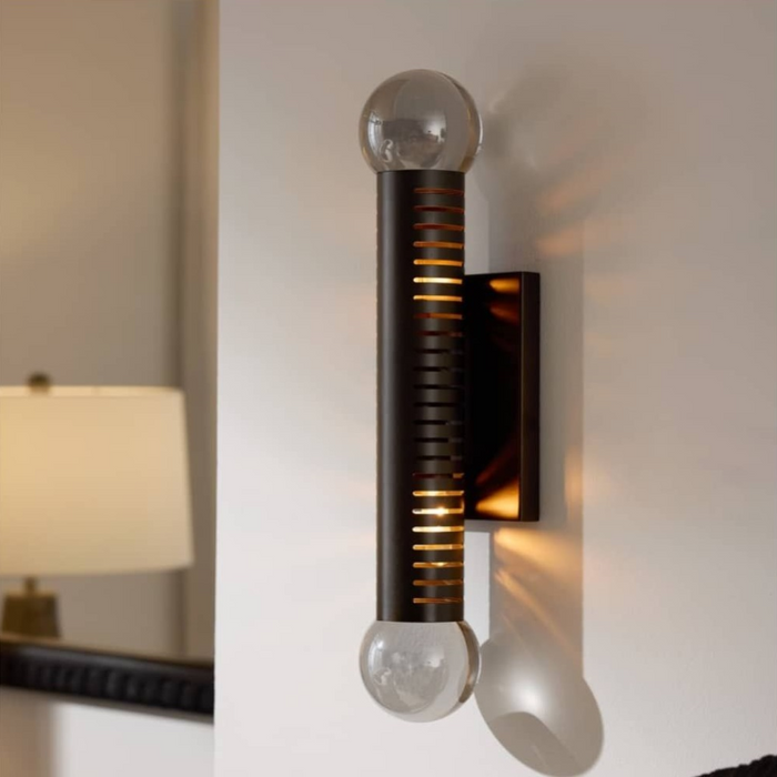 Arteriors DWC53 Flume 2-lt 18" Tall Wall Sconce