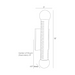 Arteriors DWC53 Flume 2-lt 18" Tall Wall Sconce
