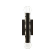 Arteriors DWC53 Flume 2-lt 18" Tall Wall Sconce
