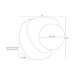 Arteriors DWC57 Freeney 1-lt 14" Tall Wall Sconce