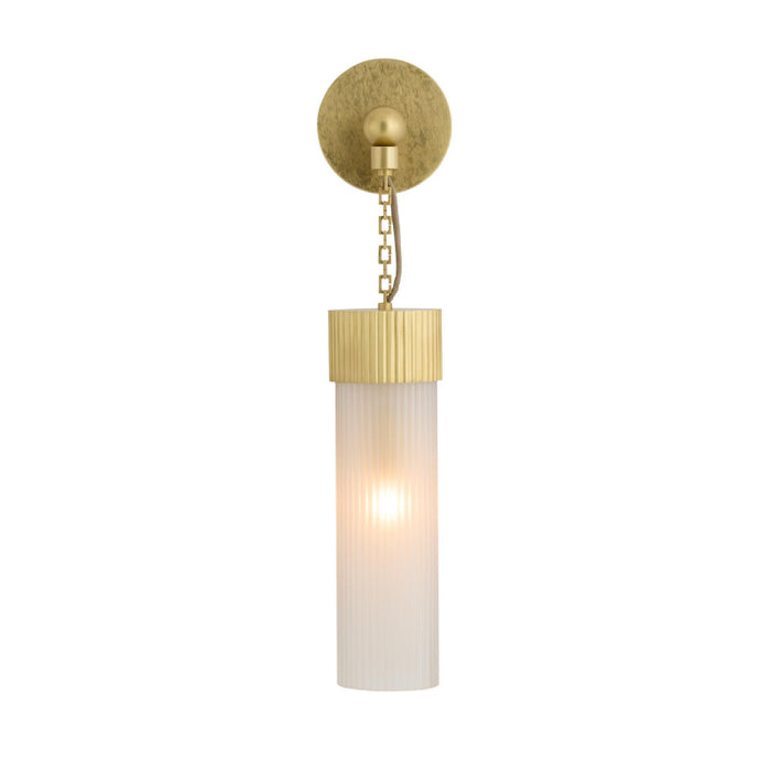 Arteriors Jayce 1-lt 22" Tall Wall Sconce - Antique Brass