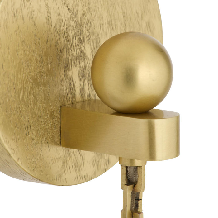 Arteriors Jayce 1-lt 22" Tall Wall Sconce - Antique Brass