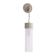 Arteriors Jayce 1-lt 22" Tall Wall Sconce  - Vintage Silver Steel