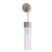 Arteriors Jayce 1-lt 22" Tall Wall Sconce  - Vintage Silver Steel