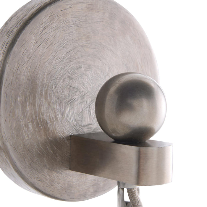 Arteriors Jayce 1-lt 22" Tall Wall Sconce  - Vintage Silver Steel