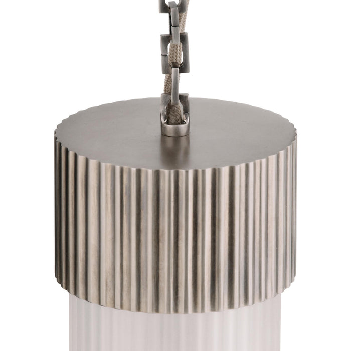 Arteriors Jayce 1-lt 22" Tall Wall Sconce  - Vintage Silver Steel