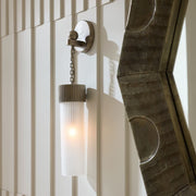Arteriors Jayce 1-lt 22" Tall Wall Sconce  - Vintage Silver Steel