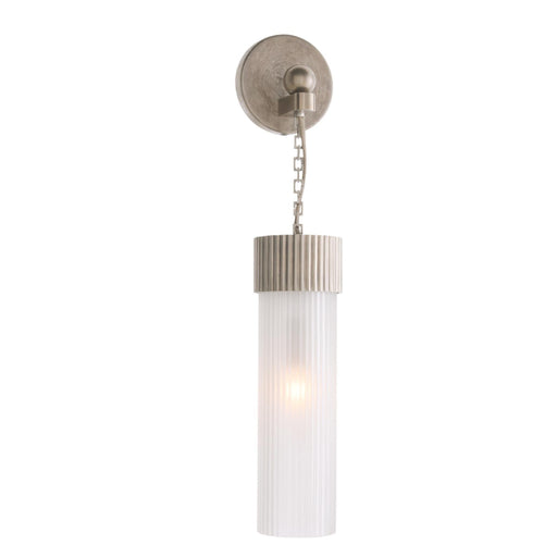 Arteriors Jayce 1-lt 22" Tall Wall Sconce  - Vintage Silver Steel