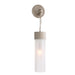 Arteriors Jayce 1-lt 22" Tall Wall Sconce  - Vintage Silver Steel