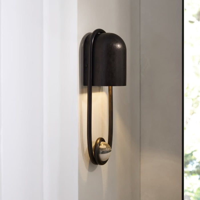 Arteriors DWC68 Ilma 1-lt 16" Tall Wall Sconce