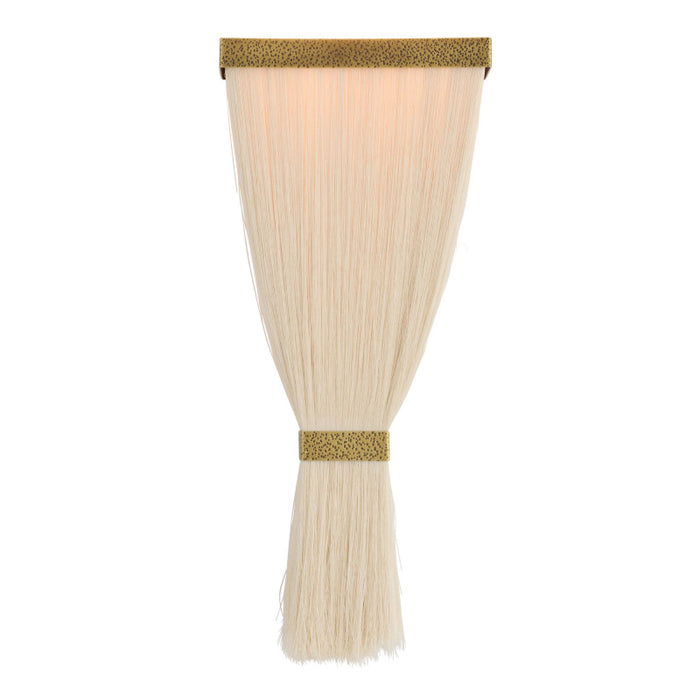 Arteriors DWC82 Jenessa 1-lt 20" Tall LED Wall Sconce - Ivory