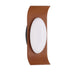 Arteriors Jeter 1-lt 14" Tall LED Wall Sconce - Brandy Leather