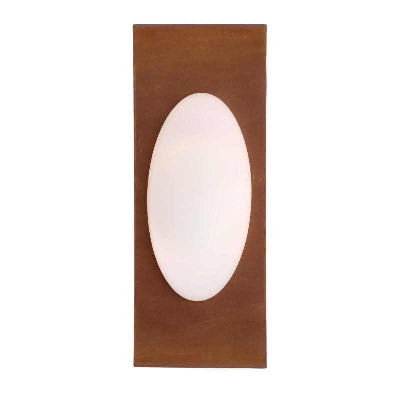 Arteriors Jeter 1-lt 14" Tall LED Wall Sconce - Brandy Leather