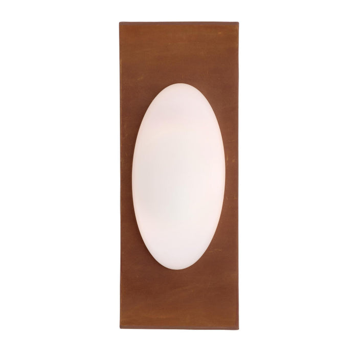 Arteriors Jeter 1-lt 14" Tall LED Wall Sconce - Brandy Leather