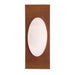 Arteriors Jeter 1-lt 14" Tall LED Wall Sconce - Brandy Leather