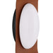 Arteriors Jeter 1-lt 14" Tall LED Wall Sconce - Brandy Leather