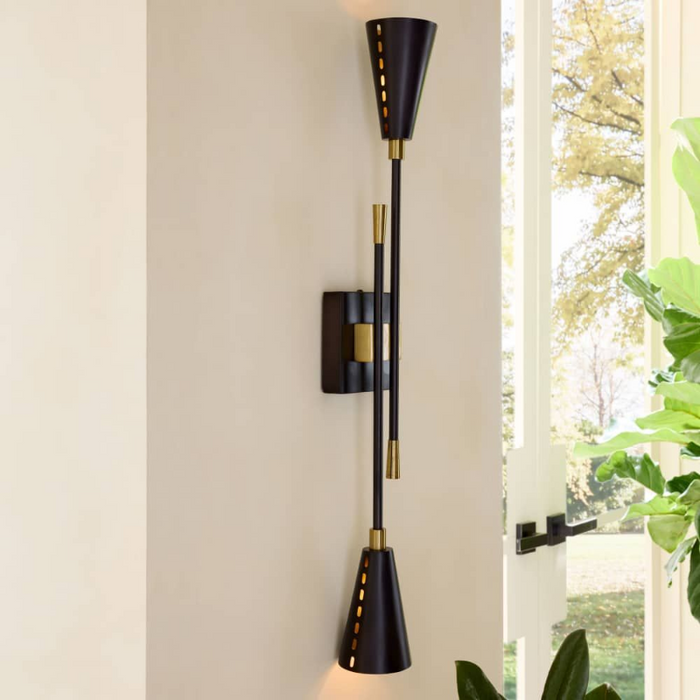 Arteriors DWI20 Herrera 2-lt 33" Tall Wall Sconce