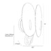 Arteriors DWI25 Izara 2-lt 13" Tall Wall Sconce