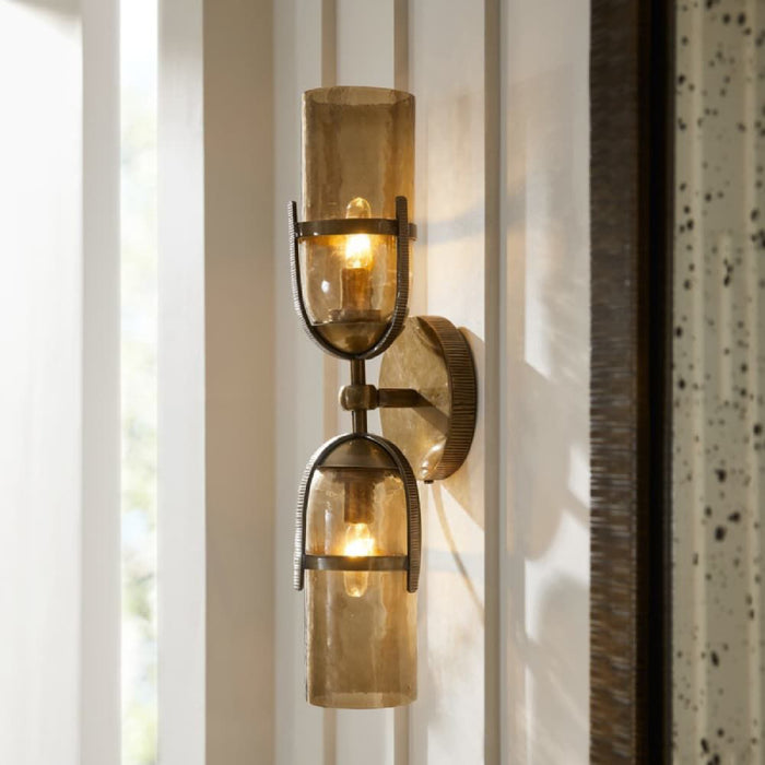 Arteriors DWI26 Jacobson 2-lt 18" Tall Wall Sconce