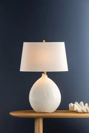 Hudson Valley L1361 Denali 1-lt 29" Tall Table Lamp-White