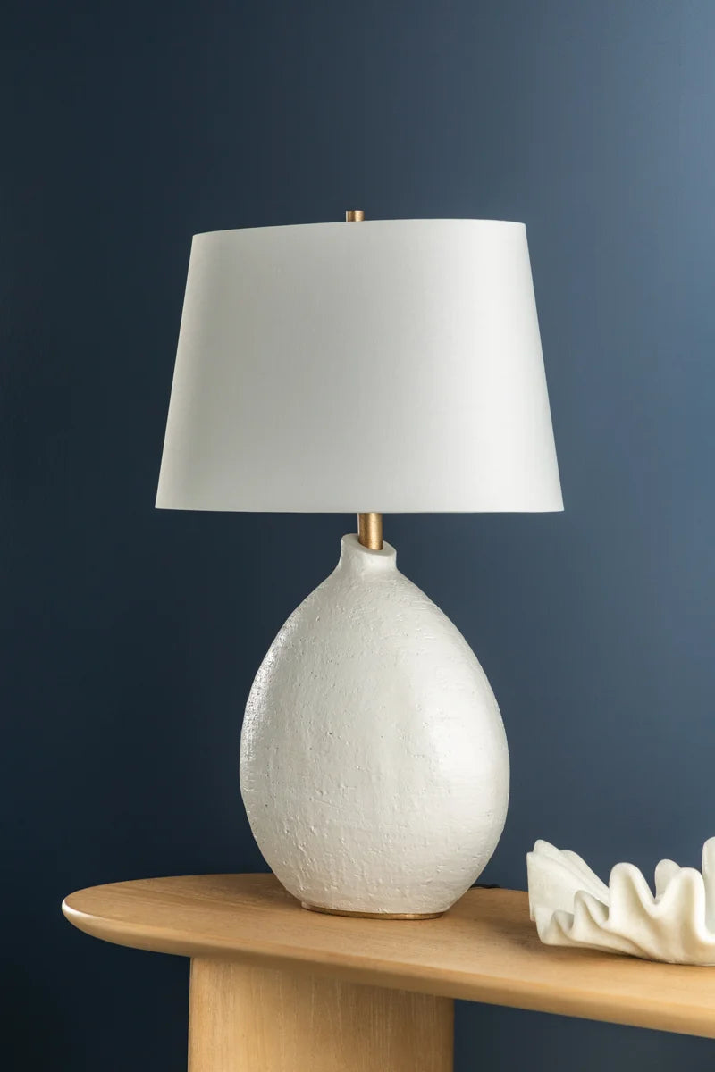 Hudson Valley L1361 Denali 1-lt 29" Tall Table Lamp-White