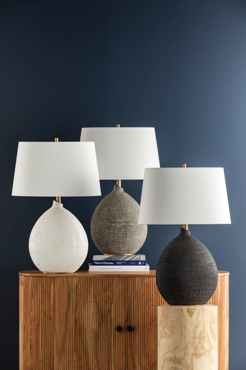 Hudson Valley L1361 Denali 1-lt 29" Tall Table Lamp-Gray