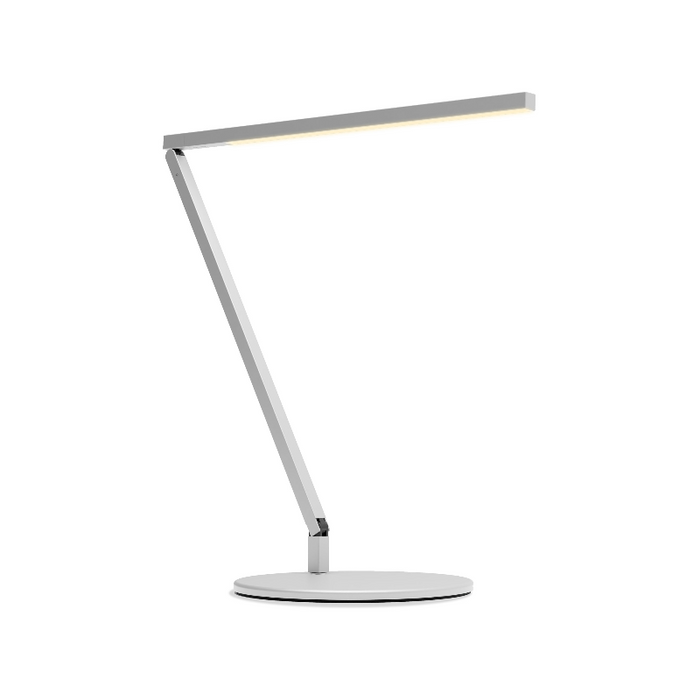 Koncept ZBD1000 Z-Bar Solo Gen 4 LED Desk Lamp - Silver/Desk Base