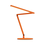 Koncept ZBD3100 Z-Bar Mini Gen 4 LED Desk Lamp - Matte Orange/Desk Base