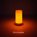 Focus Industries SL67 6" Tall LED Square Candle Lantern