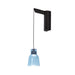 Bover Drip A/01 1-lt 15" Tall LED Wall lamp-Blue Glass