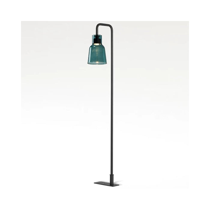 Bover Drip M/70 1-lt 28" Tall LED Table lamp-Green Glass