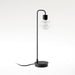 Bover Drop M/50 1-lt 20" Tall LED Table lamp, Cord Switch-Transparent Glass