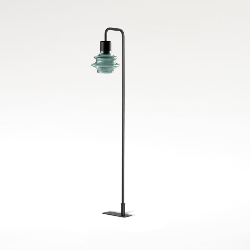 Bover Drop M/70 1-lt 28" Tall LED Table lamp-Green Glass