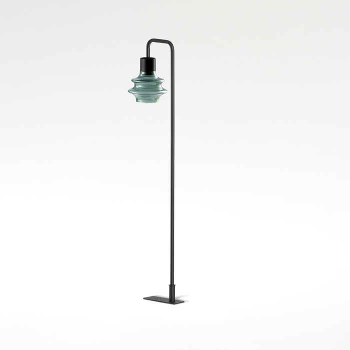 Bover Drop M/70 1-lt 28" Tall LED Table lamp-Green Glass