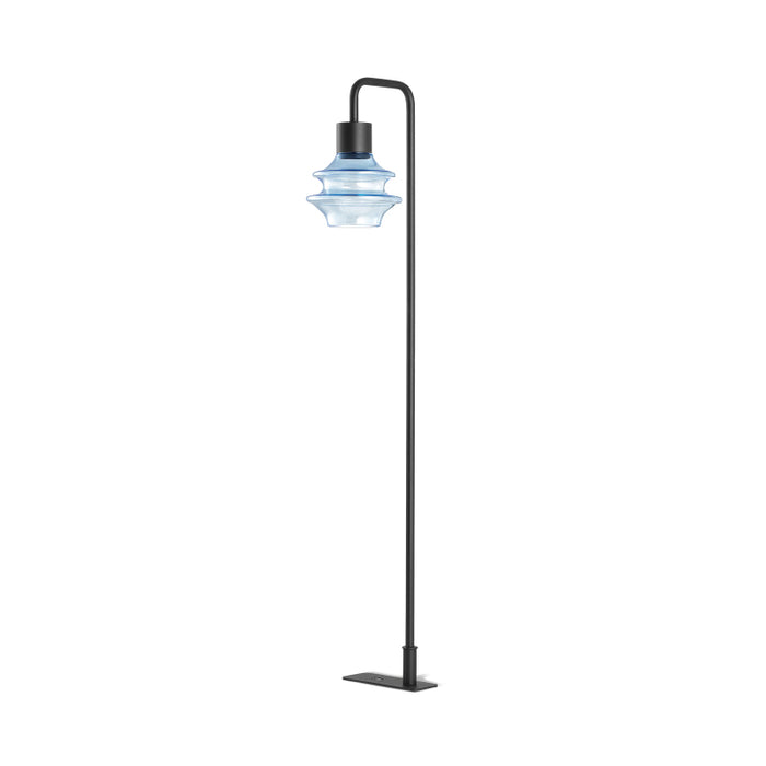 Bover Drop M/70 1-lt 28" Tall LED Table lamp-Blue Glass