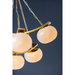 Hudson Valley 2107 Duxbury 7-lt 44" Chandelier - Aged Brass