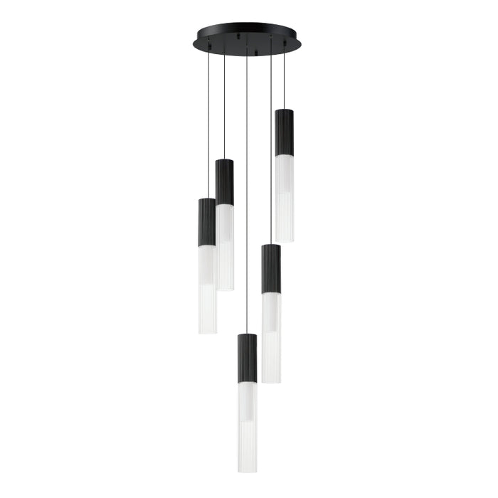 ET2 E11015 Reeds 5-lt 14" LED Pendant