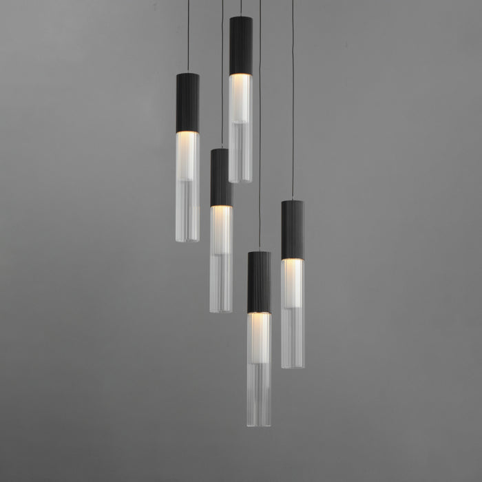 ET2 E11015 Reeds 5-lt 14" LED Pendant