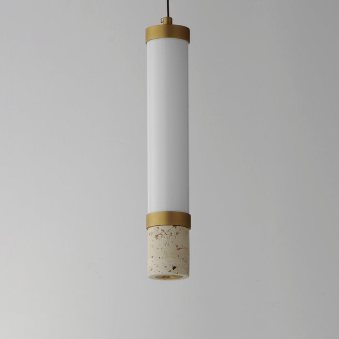 ET2 E11051 Travertine 1-lt 3" LED Pendant