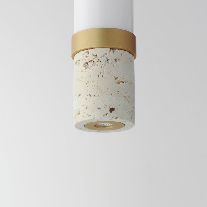 ET2 E11051 Travertine 1-lt 3" LED Pendant
