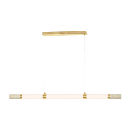 ET2 E11056 Travertine 3-lt 54" LED Pendant
