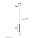 ET2 E11062 Cortex 1-lt 2" LED Pendant