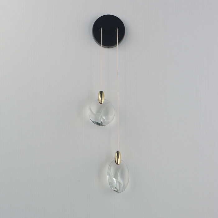 ET2 E11072 Pebble 2-lt 24" Tall LED Wall Sconce