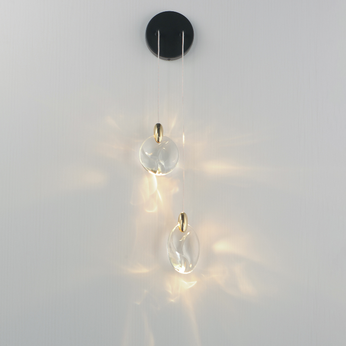 ET2 E11072 Pebble 2-lt 24" Tall LED Wall Sconce