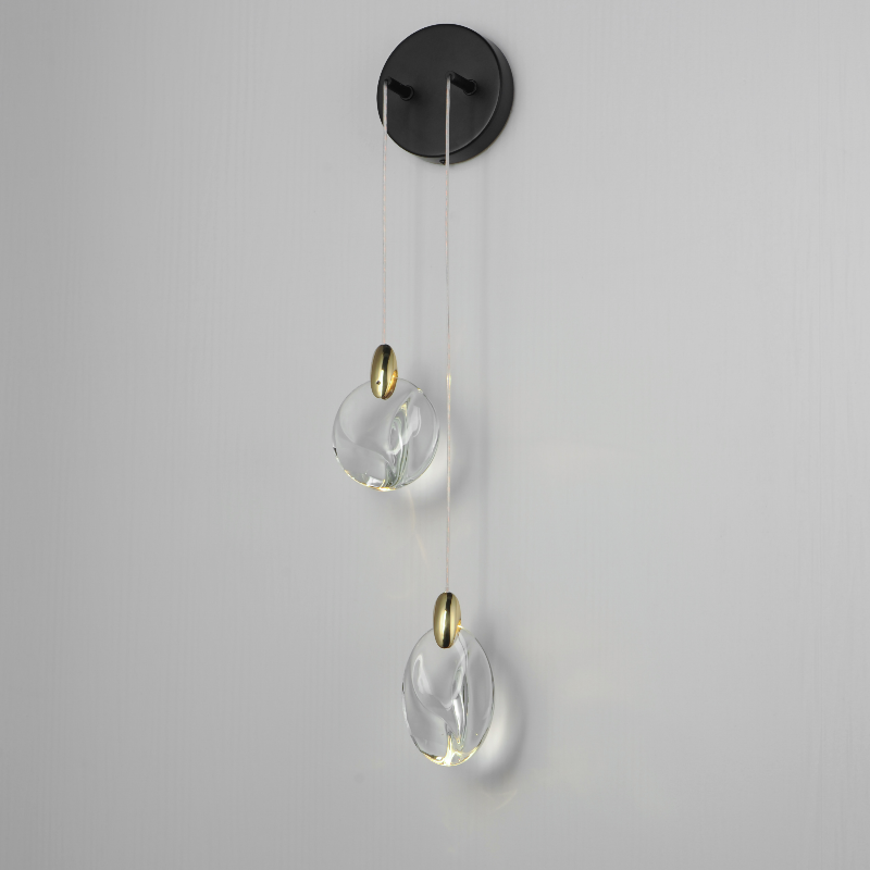 ET2 E11072 Pebble 2-lt 24" Tall LED Wall Sconce