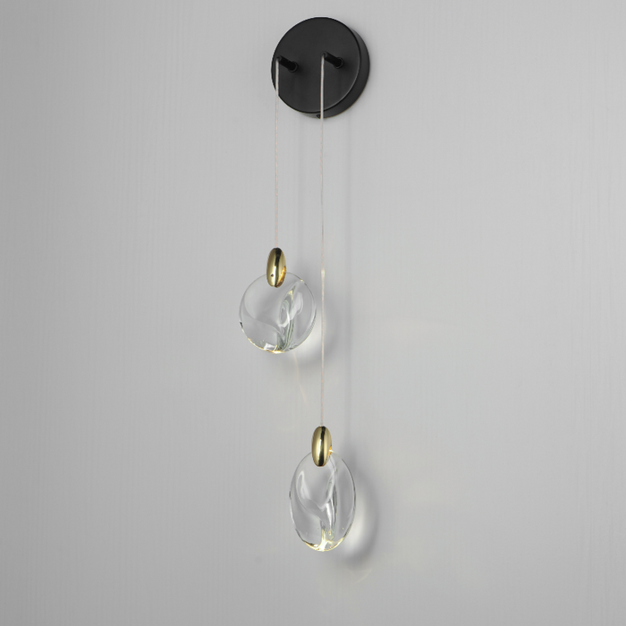 ET2 E11072 Pebble 2-lt 24" Tall LED Wall Sconce